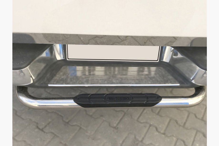 Fiat Fullback 2016– Aizmugurējais aizsargstienis Omsa (nerūsējošais tērauds) 76 mm Image
