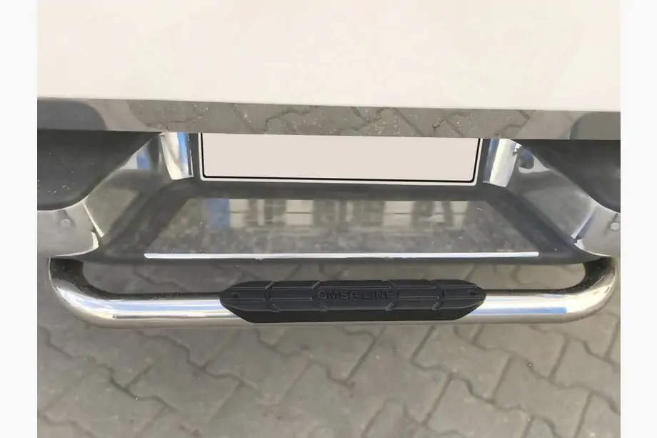 Isuzu D-Max 2011–2019 Aizmugurējais aizsargstienis Omsa (nerūsējošais tērauds) Image
