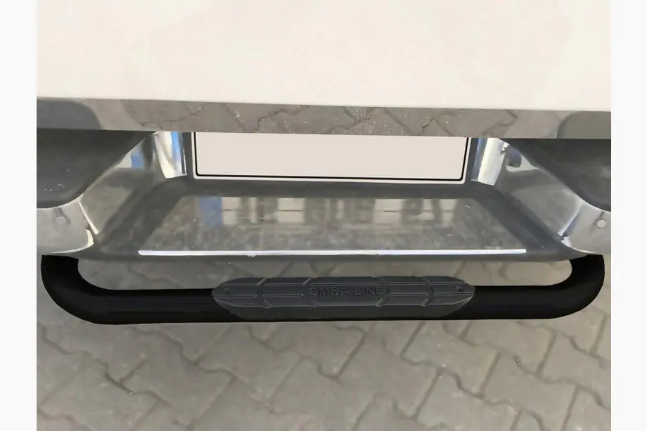 Isuzu D-Max 2011–2019 Aizmugurējais aizsargloks Omsa (melns) Image