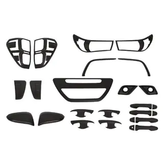 Uzlikņu komplekts (melns ABS) Toyota Hilux 2015–