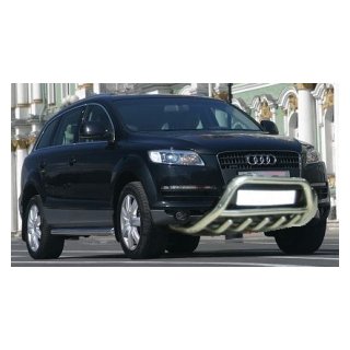 Priekšējais kengurins (nerūsējošais tērauds) Audi Q7 2005–2015 foto 1