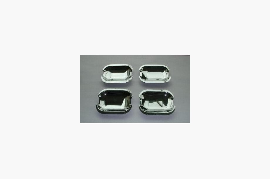 Mercedes ML W163 1997–2005 Durvju rokturu iedobes uzlikas (4 gab., nerūsējošais tērauds) Image