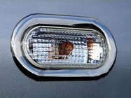 Volkswagen Caddy 2004–2010 Hroma uzlikas auto pagriezienrādītājiem Carmos (2 gab.) foto 1