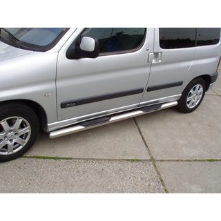 Sānu caurules (2 gab., nerūs. tērauds) Citroen Berlingo 1996–2008 foto 1