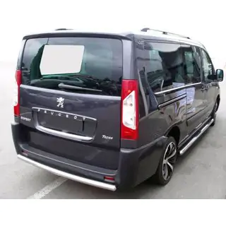 Aizmugurējais aizsargloks AK002 (nerūsējošais tērauds) Peugeot Expert 2007–2016 foto 1