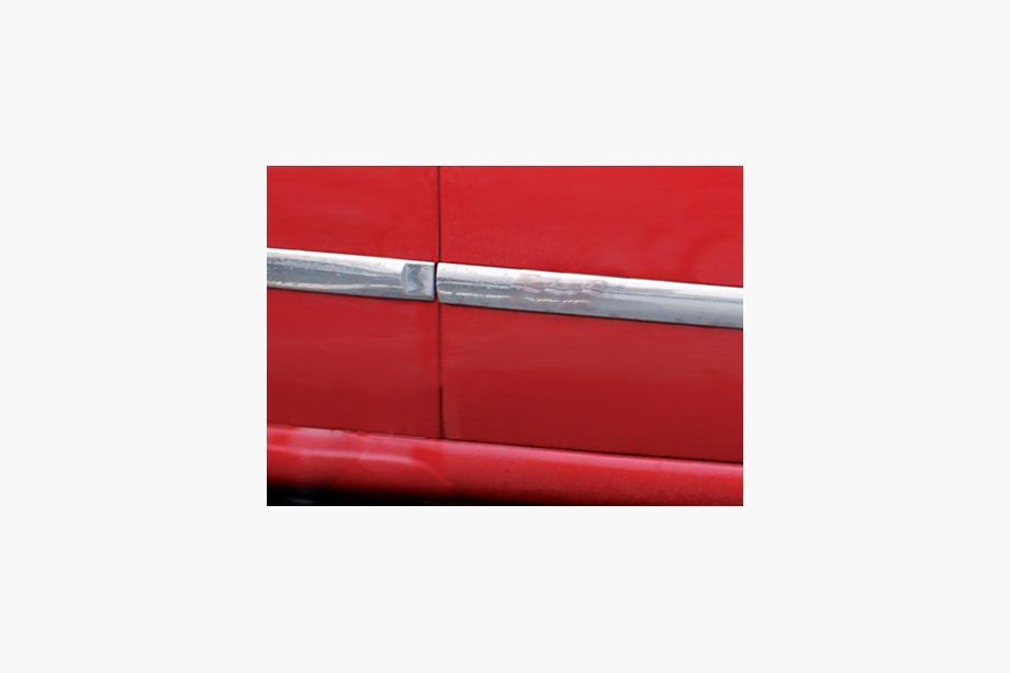 Ford Fiesta 2002–2008 Izpārdošana !!! Durvju līstes (2002-2006, 4 gab., nerūsējošais tērauds) Image