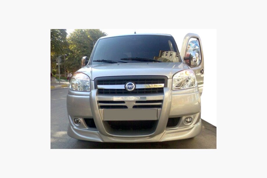 Fiat Doblo I 2005–2010 Priekšējā bampera lūpa Sorento style (krāsošanai) Image