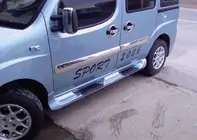 Fiat Doblo I 2005–2010 Sānu sliekšņi Sorento tips (krāsošanai) foto 3