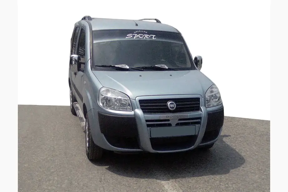Fiat Doblo I 2005–2010 Priekšējā bampera lūpa (krāsošanai) Image