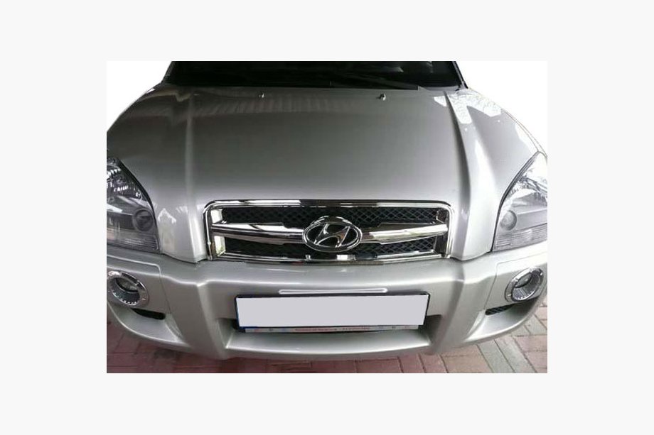 Hyundai Tucson JM 2004– Priekšējā režģa uzlikas (plastmasa) Image