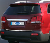 Kia Sorento II XM 2009–2014 Bagāžnieka malas uzlika (2009-2013, nerūsējošais tērauds) foto 4