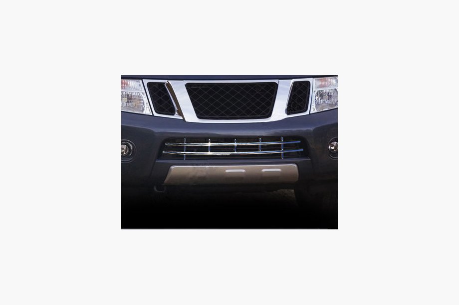 Nissan Pathfinder R51 2005–2014 Bampera režģis (nerūsējošais tērauds) Image