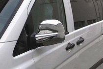 Mercedes Viano 2004–2014 Hromētas spoguļu uzlikas VITO 2004-2010 (2 gab.) foto 3