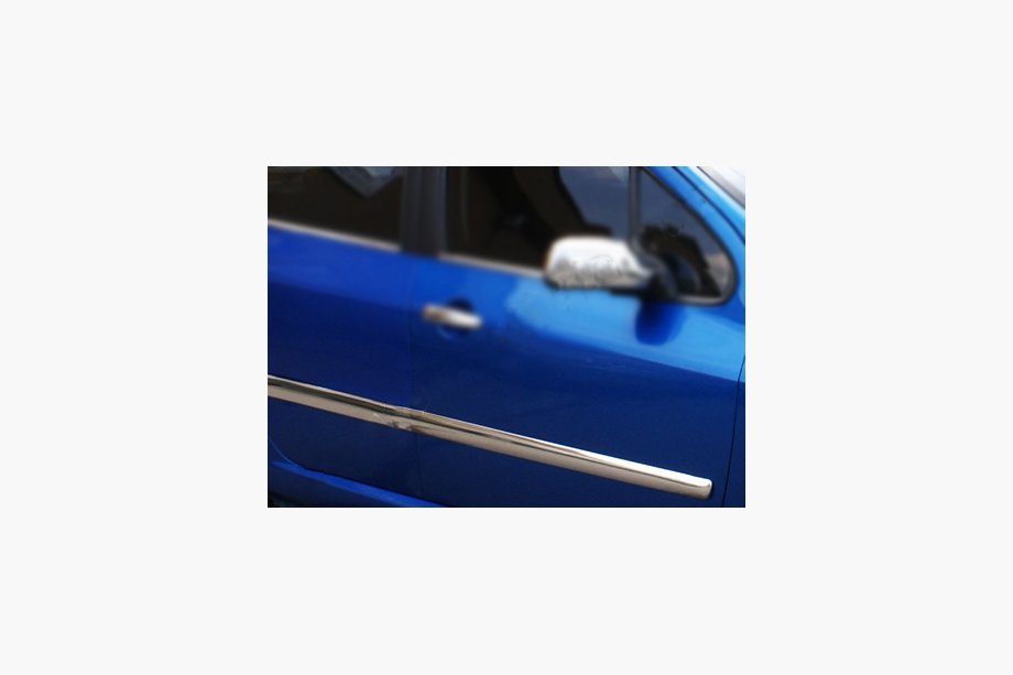 Peugeot 307 2001–2008 Durvju moldingu komplekts (4 gab., nerūsējošais tērauds) Foto 1