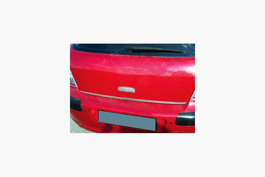 Peugeot 307 2001–2008 Bagāžnieka malas uzlika (nerūsējošā tērauda) Foto 1