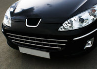 Peugeot 407 2004–2011 Priekšējais režģis (nerūsējošais tērauds) foto 4
