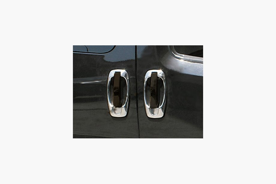 Peugeot Bipper 2008–2017 Durvju rokturu apmales (nerūsējošais tērauds) 5 durvju Foto 1