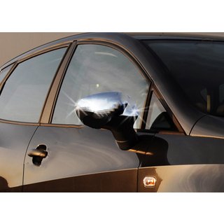 Spoguļu uzlikas (2 gab., nerūsējošais tērauds) Seat Ibiza 2010–2017 foto 2