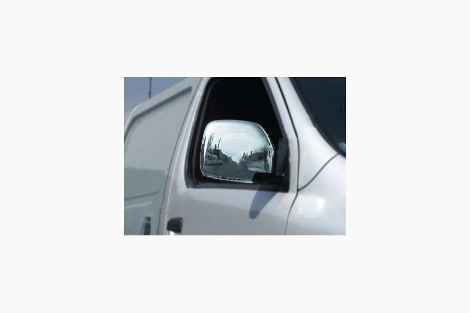Toyota HiAce Spoguļu uzlikas (2 gab., nerūsējošais tērauds) Foto 1