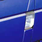 Volkswagen T4 Transporter 1990–2003 Hroma uzlika degvielas uzpildes lūkai (Omsa) foto 3
