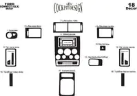 Ford Connect 2002–2006 Instrumentu paneļa uzlikas foto 6