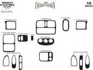 Renault Symbol 1999–2008 Paneļa uzlikas Titāns foto 2