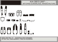 Kia Ceed 2007–2012 Paneļa uzlikas foto 1