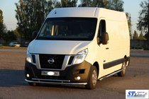 Renault Master 2011–2023 Priekšējais aizsargstienis ST016 (nerūsējošais tērauds) foto 3