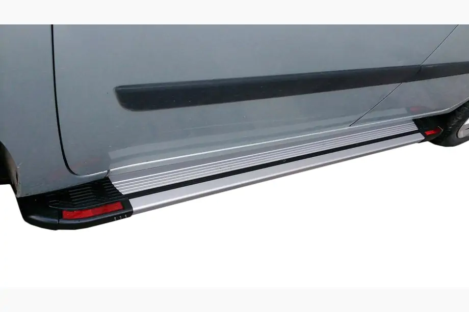 Renault Kangoo 2008–2020 Sānu sliekšņi Rainbow (2 gab., alumīnijs) Image