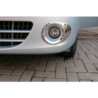 Miglas lukturu apmale 2008-2013 (2 gab., nerūsējošais tērauds) Renault Kangoo 2008–2020 foto 1