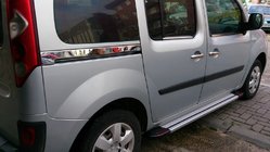 Mercedes Citan 2013–2021 Bīdāmo durvju moldingi (2 gab., nerūsējošais tērauds) foto 2