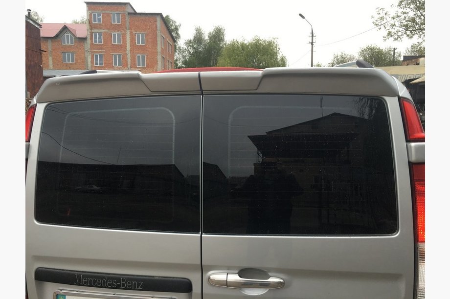 Mercedes Vito W639 2004–2014 Anatomiskais spoileris 2 durvīm (krāsošanai) Foto 2
