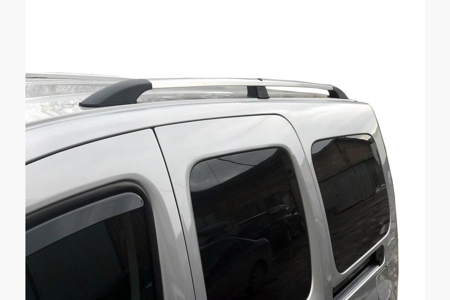 Renault Kangoo 2008–2020 Hromēti jumta reliņi Image