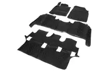 Toyota Land Cruiser 200 2007–2021 Gumijas salona paklāji (Novline, 2012-2015) foto 1