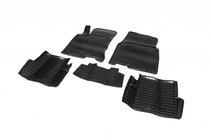 Nissan Qashqai 2010–2014 Gumijas paklājiņi ar augstu malu (Autogumm) foto 1