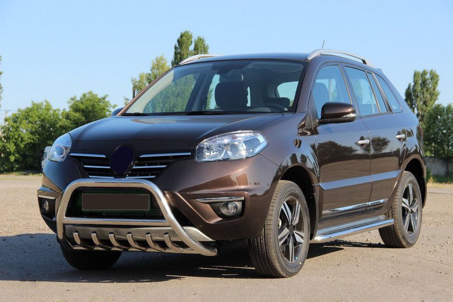 Renault Koleos 2008–2016 Bullbar WT003 (nerūsējošais tērauds) Foto 1