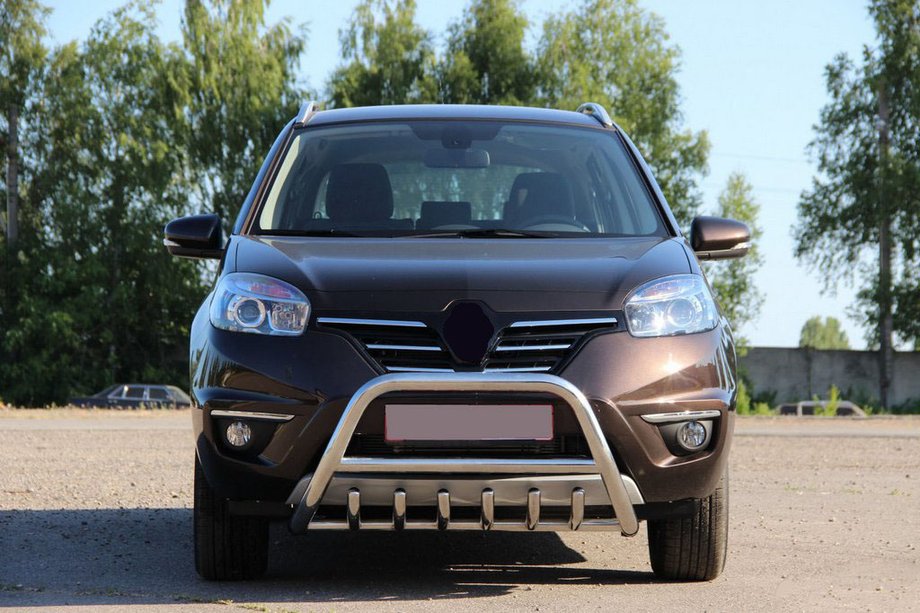 Renault Koleos 2008–2016 Bullbar WT003 (nerūsējošais tērauds) Foto 5