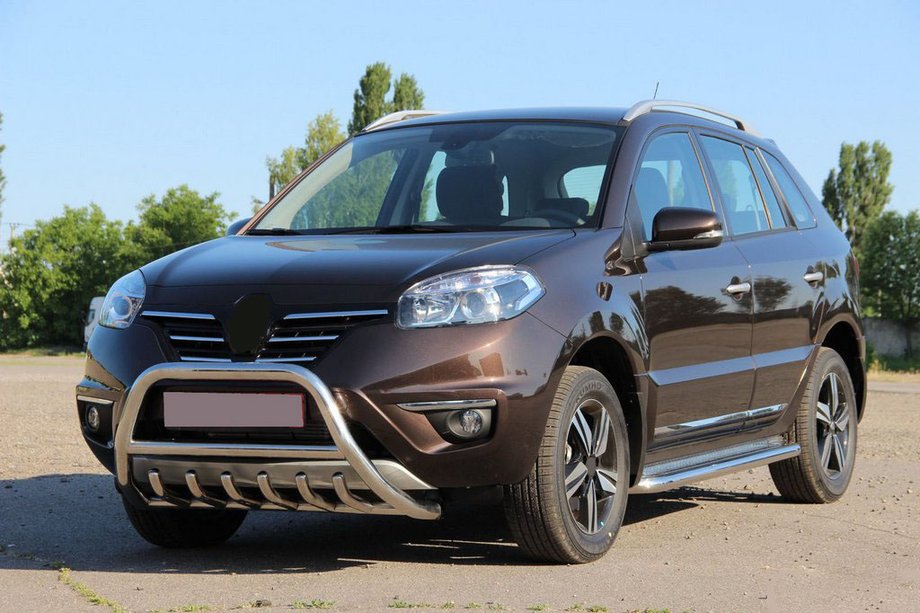 Renault Koleos 2008–2016 Bullbar WT003 (nerūsējošais tērauds) Foto 6