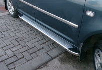 Volkswagen Caddy 2004–2010 Sānu kāpšļi Omsa MSline (2 gab., alumīnijs) foto 1