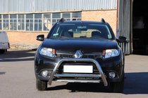 Renault Sandero 2013–2022 Priekšējā aizsargloka WT006 (nerūsējošais tērauds) foto 5