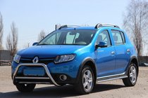Renault Sandero 2013–2022 Priekšējā aizsargloka WT006 (nerūsējošais tērauds) foto 3