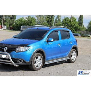 Sānu pakāpieni KB001 (nerūsējošais tērauds) foto 4