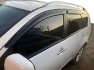 Mitsubishi Outlander 2006–2012 Logu vēja deflektori (4 gab., Niken) foto 1