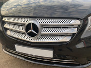 Mercedes Vito/V klase W447 2014– Radiatora režģa uzlikas 2014-2020 (5 gab., BlackChrome) foto 1