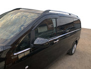 Mercedes Vito/V klase W447 2014– Apakšējās logu līstes visā garumā (8 gab., nerūsējošais tērauds) foto 1