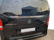 Mercedes Vito/V klase W447 2014– Aizmugurējā stikla apmale (mazais stikls) nerūsējošais tērauds Carmos - turku teras foto 1