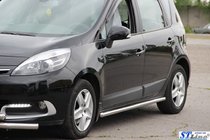 Renault Scenic/Grand 2009–2016 Sānu caurules BB001 (2 gab., nerūsējošais tērauds) foto 3