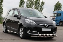 Renault Scenic/Grand 2009–2016 Priekšējā aizsargstanga ST015 (nerūsējošais tērauds) foto 4