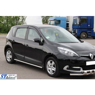 Sānu caurules BB001 (2 gab., nerūsējošais tērauds) Renault Scenic/Grand 2009–2016 foto 2