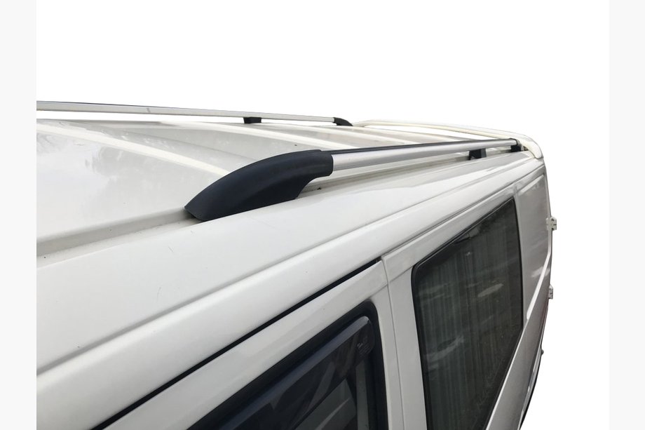 Volkswagen T4 Transporter 1990–2003 Jumta reliņi hromēti DORA (metāla stiprinājumi) Image